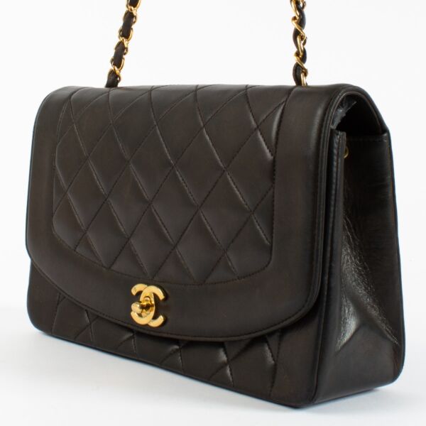 Chanel Brown Medium Diana Bag