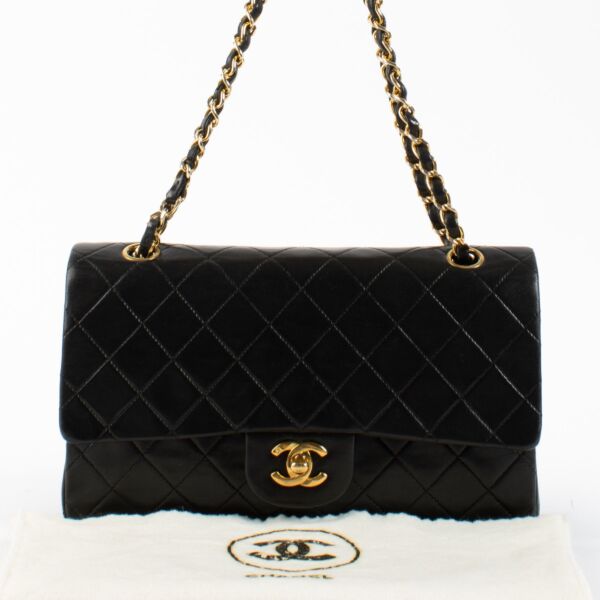 Chanel Vintage Black Medium Classic Bag