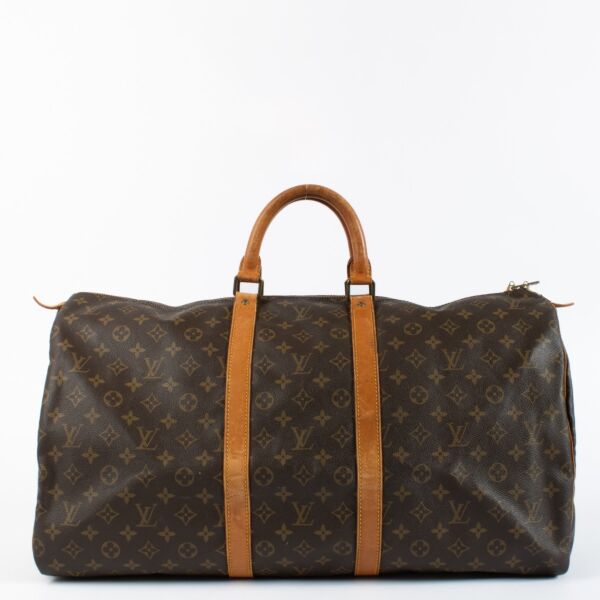 Authentic pre-loved Louis Vuitton 1980s Monogram Keepall 55