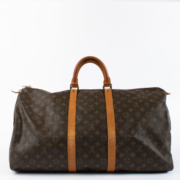Authentic pre-loved Louis Vuitton 1980s Monogram Keepall 55