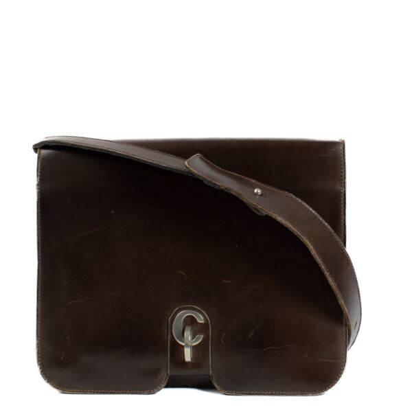 Christian Dior Brown Crossbody Bag, Vintage design. Shop now on Labellov.