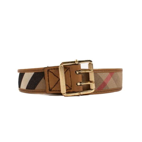 Burberry Monogram Belt - Size 90