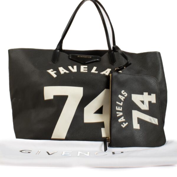 Givenchy Black Favelas 74 Shoulder Bag