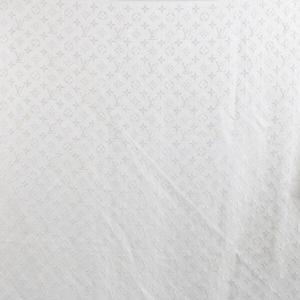 Louis Vuitton White Monogram Shine Shawl