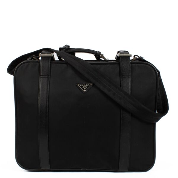 Authentic second hand Prada Black Nylon Travel Bag on Labellov.com