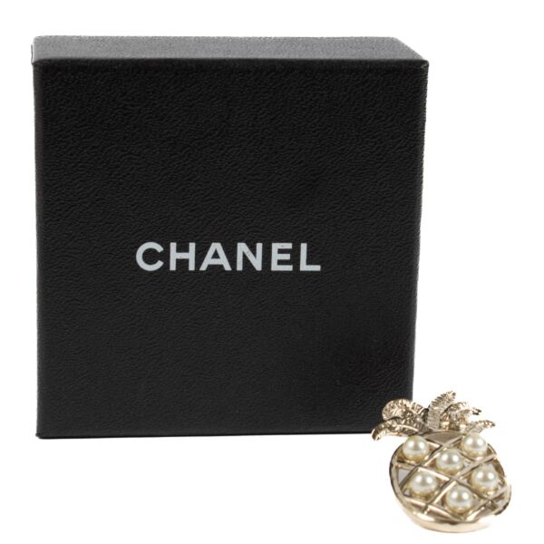 Chanel 17C Pineapple Brooch