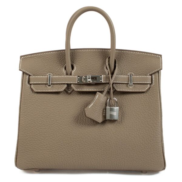 Shop brand new 2025 Hermès Birkin 25 Etoupe Togo on www.labellov.com