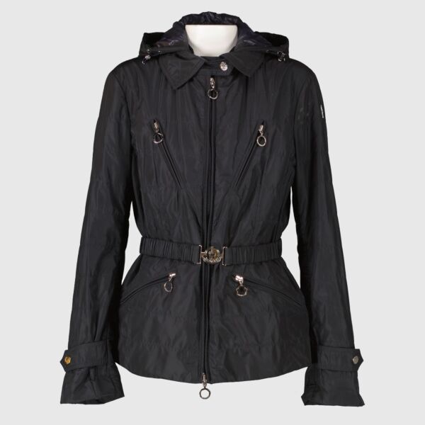 authentic preloved Moncler Black Rain Jacket on Labellov.com