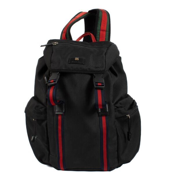 Authentic second hand Gucci Black Backpack on Labellov.com
