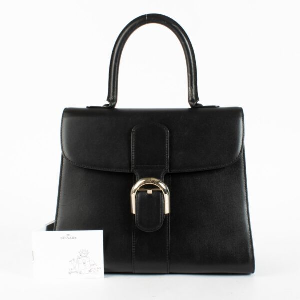 Delvaux Black Box Calf Brillant MM