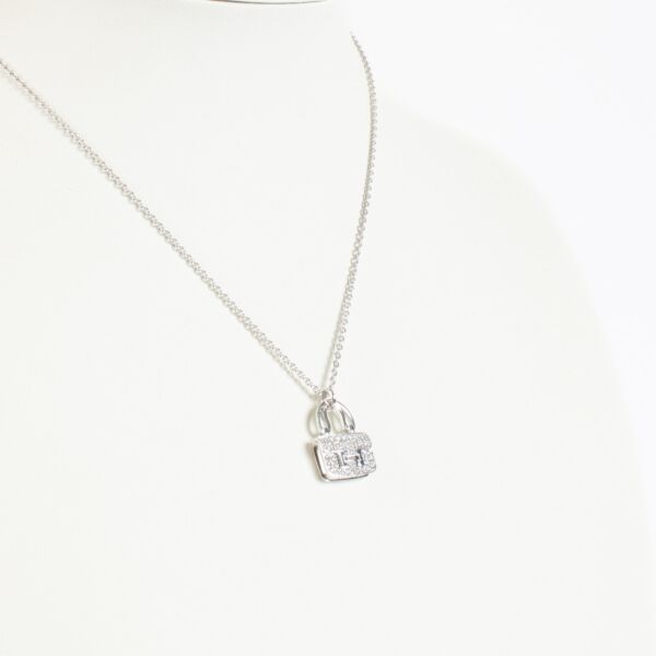 Hermès Diamonds Amulettes Constance Pendant Necklace