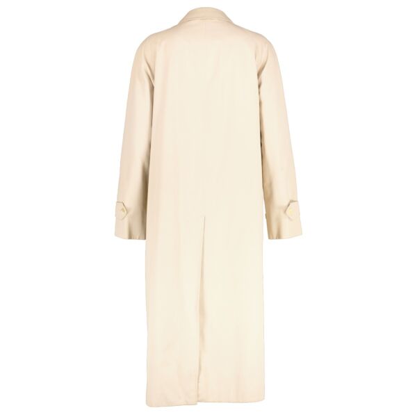 Burberry Beige Vintage Car Coat