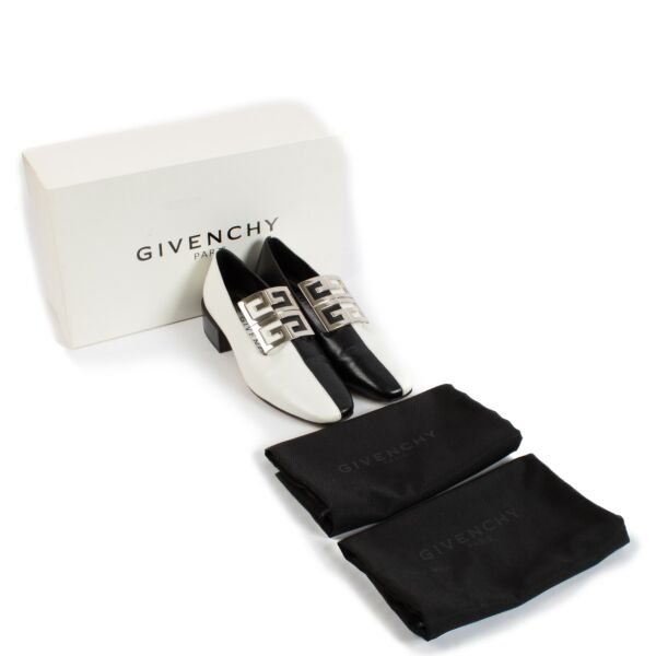 Givenchy Two Tone 4G Loafers - size 37
