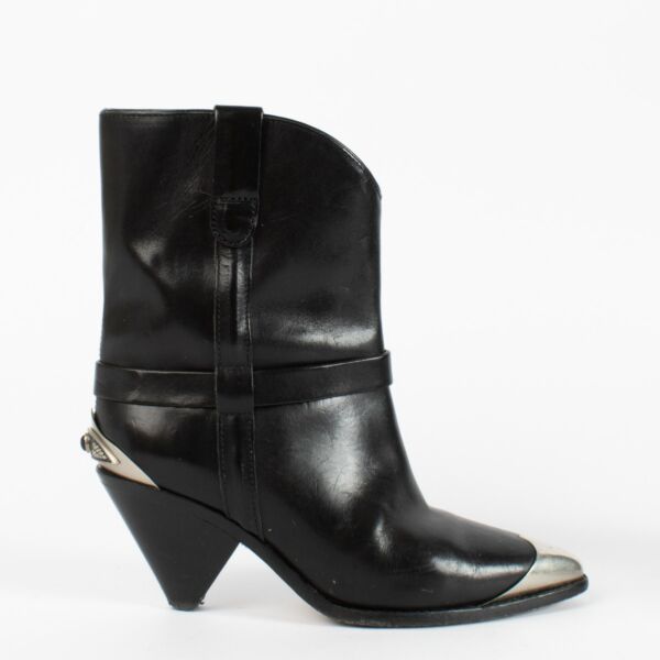 Authentic second-hand Isabel Marant Black Limza Boots - Size 36 on labellov.com