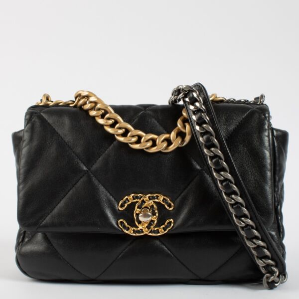 Chanel Black Medium Chanel 19 Bag