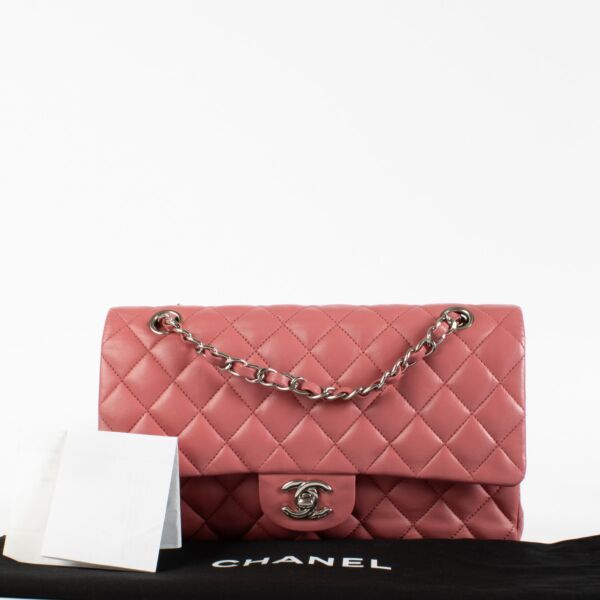 Chanel Pink Medium Classic 11.12 Bag