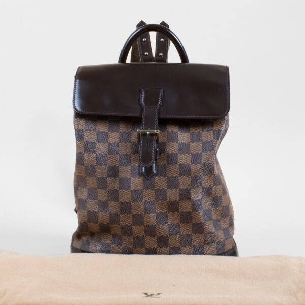 Louis Vuitton Damier Ebene Soho Backpack
