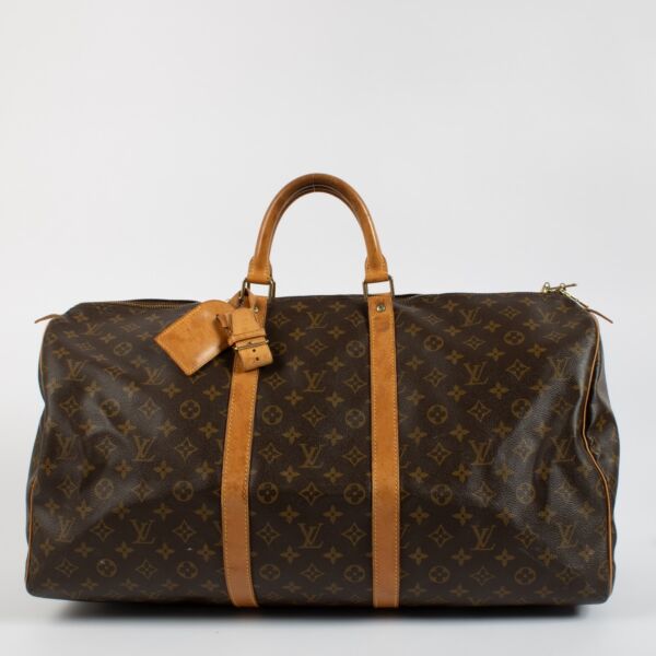 Shop 100% authentic secondhand Louis Vuitton Monogram Keepall 55 Bag on Labellov.com