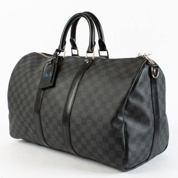 Louis Vuitton Damier Graphite Keepall Bandouliere 45