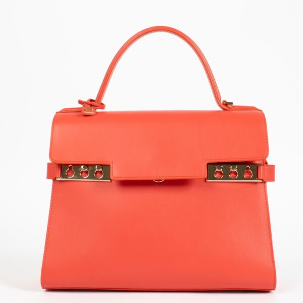 Delvaux Corail Calf Souple Tempête MM