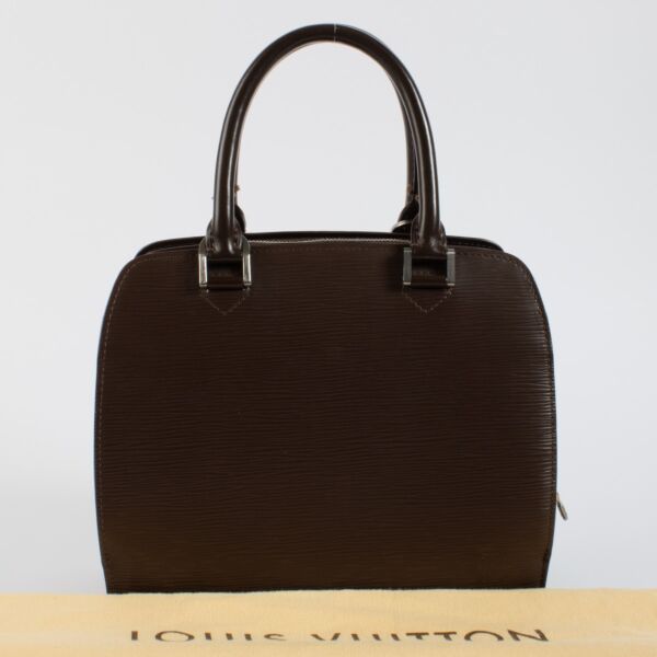 Louis Vuitton Brown Epi Pont Neuf Top Handle Bag