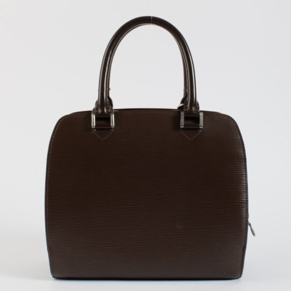 Shop 100% authentic second hand Louis Vuitton Brown Epi Pont Neuf Top Handle Bag on Labellov.com