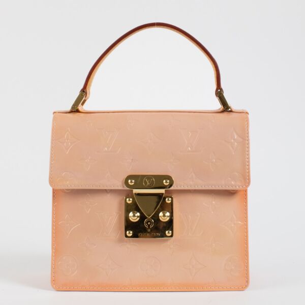 Shop 100% authentic second hand Louis Vuitton Pink Monogram Vernis Spring Street Bag on Labellov.com