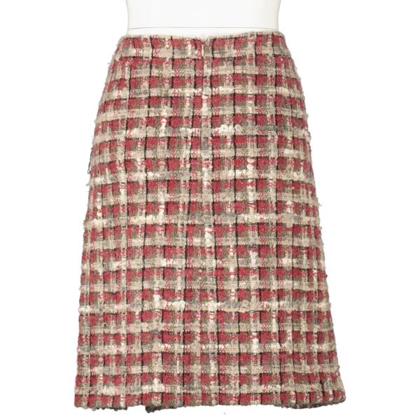 Chanel 05A Multicolor Tweed Skirt - FR42