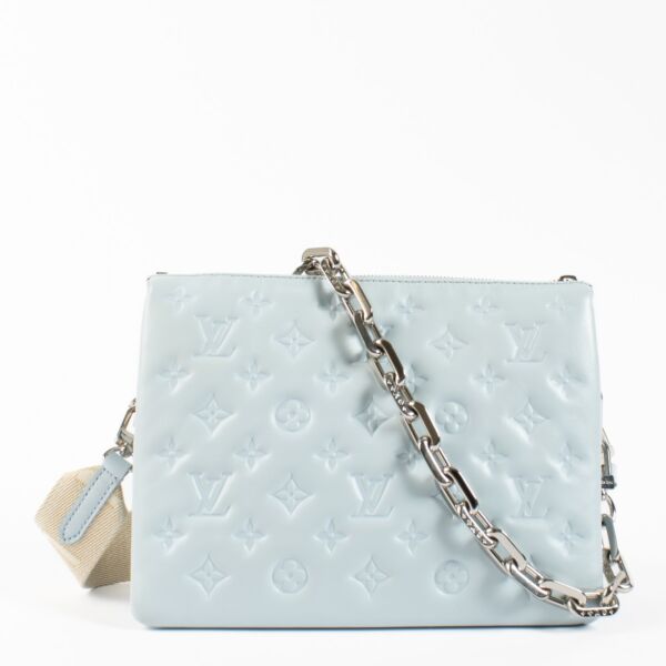 Louis Vuitton Ice Blue Coussin PM