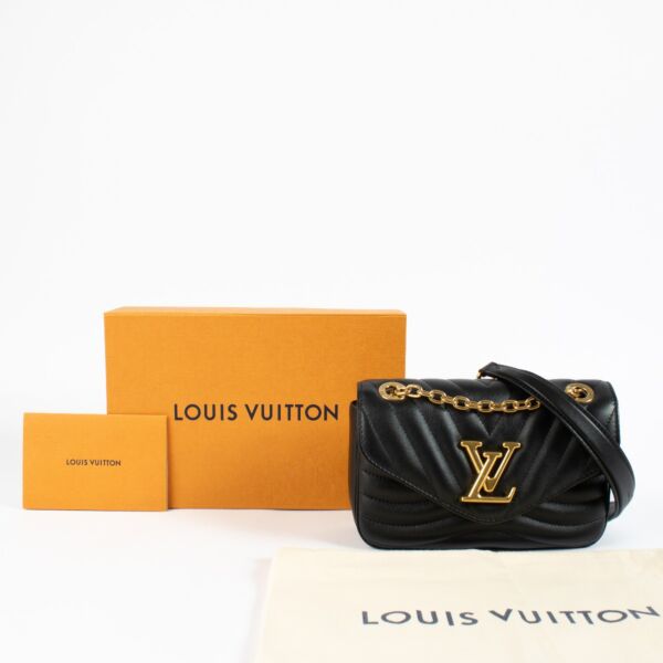 Louis Vuitton Black New Wave Chain PM Bag