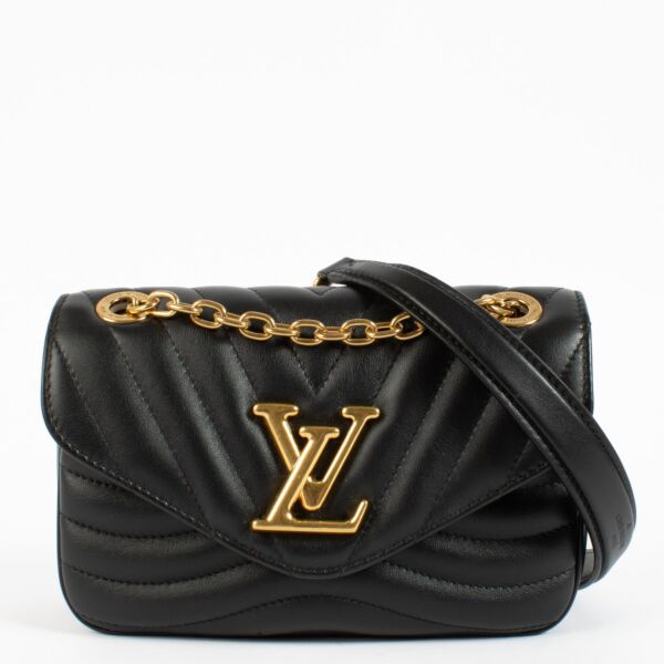 Louis Vuitton Black New Wave Chain PM Bag