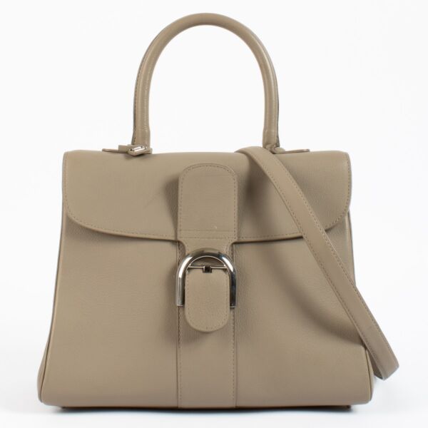 Delvaux Tourterelle Sellier Brillant MM