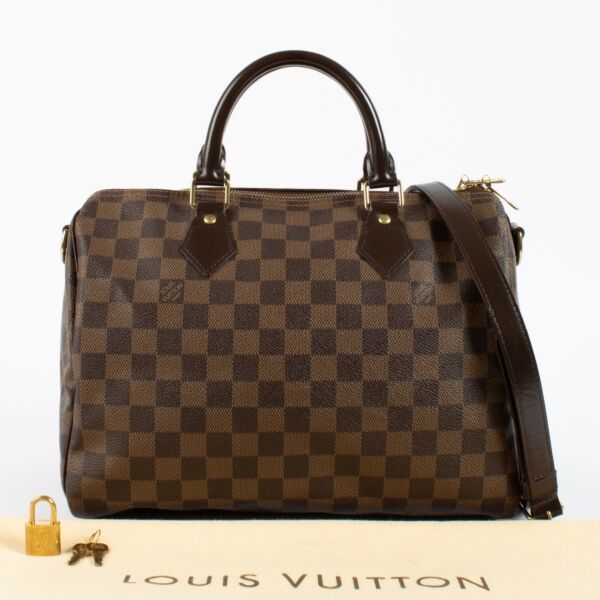 Louis Vuitton Damier Ebene Speedy Bandouliere 30
