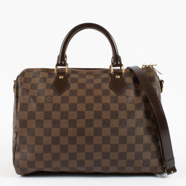 shop 100% authentic second hand Louis Vuitton Damier Ebene Speedy Bandouliere 30 on Labellov.com