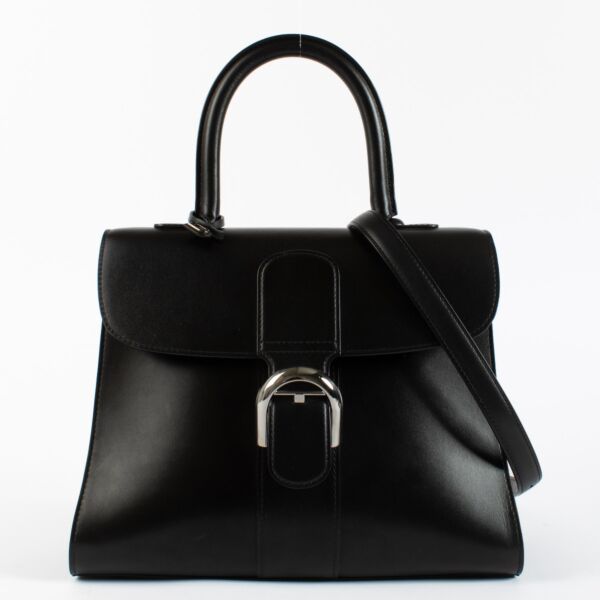 Delvaux So Black Box Brillant MM Bag aan de beste prijs bij Labellov tweedehands luxe in Antwerpen en Knokke