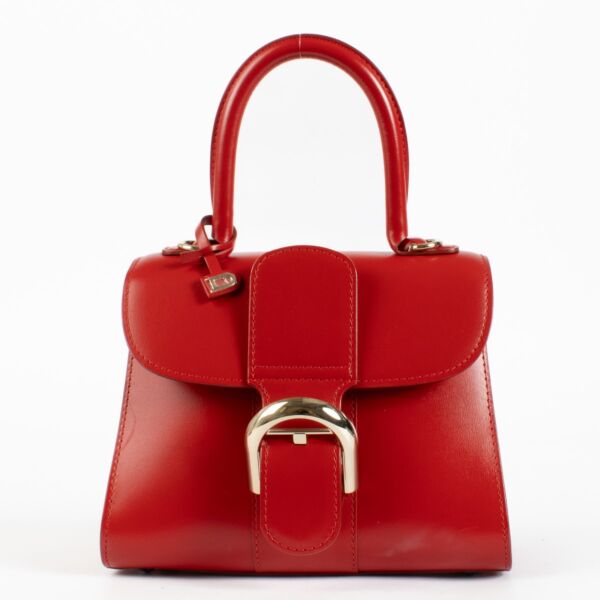 Authentic Delvaux Brillant Mini Lipstick Box in Box Calf leather at Labellov.com