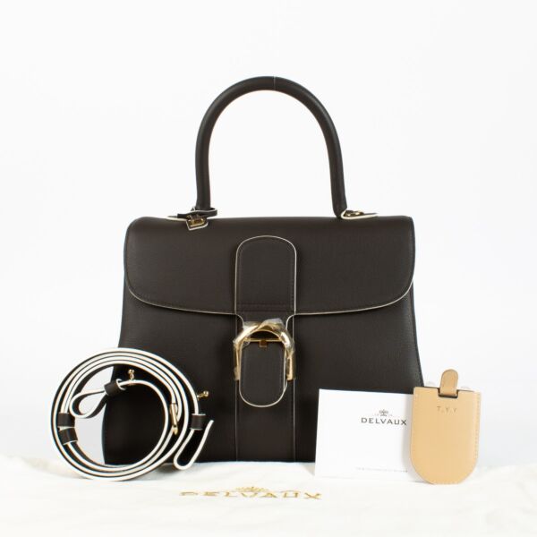 Delvaux Ebène Rodeo Calf Brillant MM