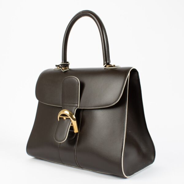 Delvaux Ebene Box Calf Brillant MM