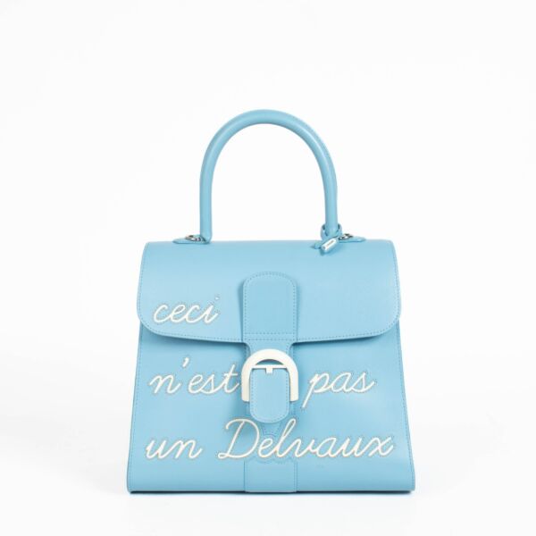 Authentic pre-loved Delvaux Ciel Box Calf Brillant L'Humour MM on Labellov.com