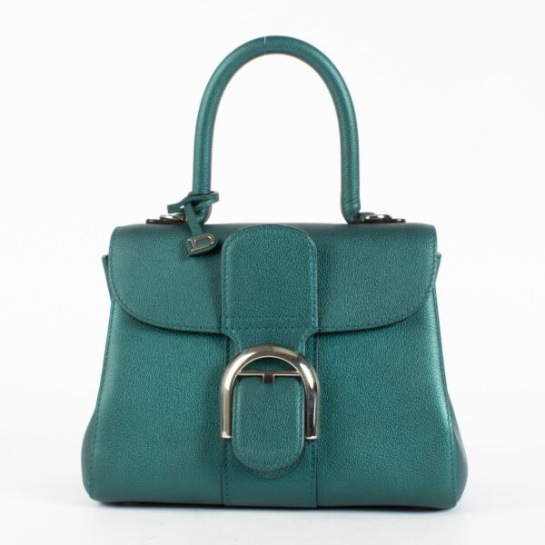 Authentic Second Hand Delvaux Peacock Rodeo Calf Brillant Mini on Labellov.com