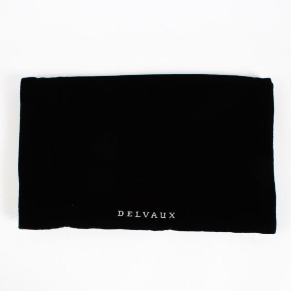 Delvaux Black Velvet Scarf