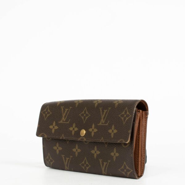 Louis Vuitton Monogram Canvas Sarah Long Wallet