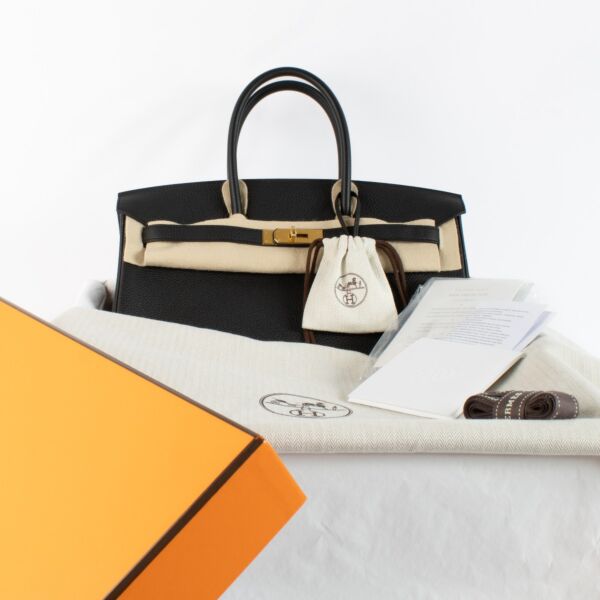 Hermès Birkin 35 Black Togo GHW