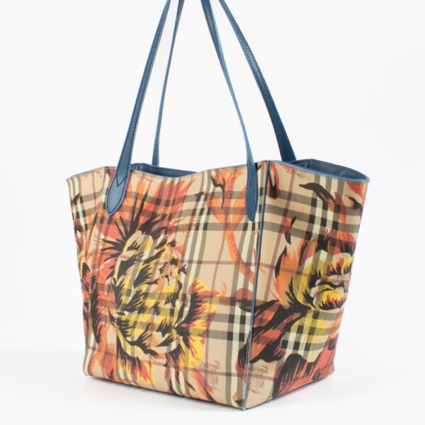 Burberry Check Tote Bag