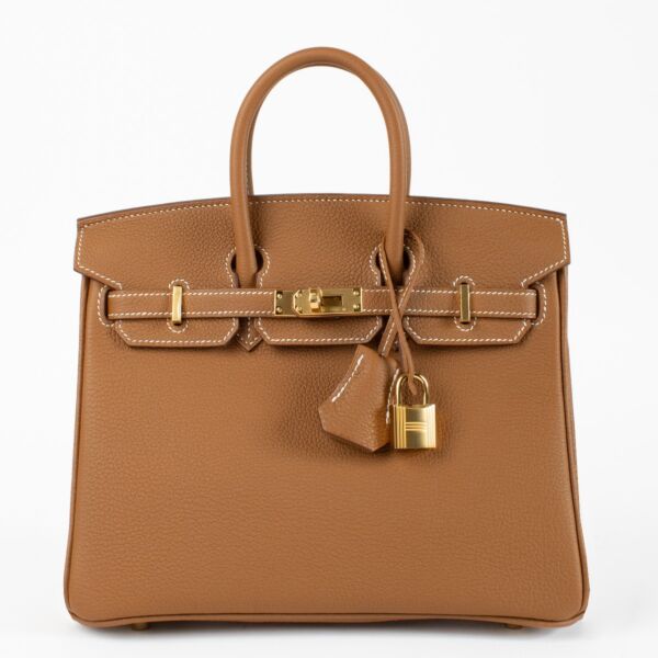Hermès Birkin 25 Gold Togo GHW