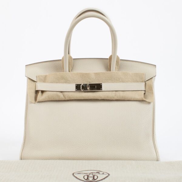 Hermès Birkin 30 Craie Clemence PHW