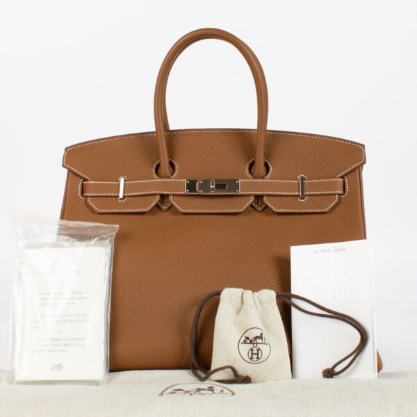 Hermès Birkin 35 Gold Togo PHW