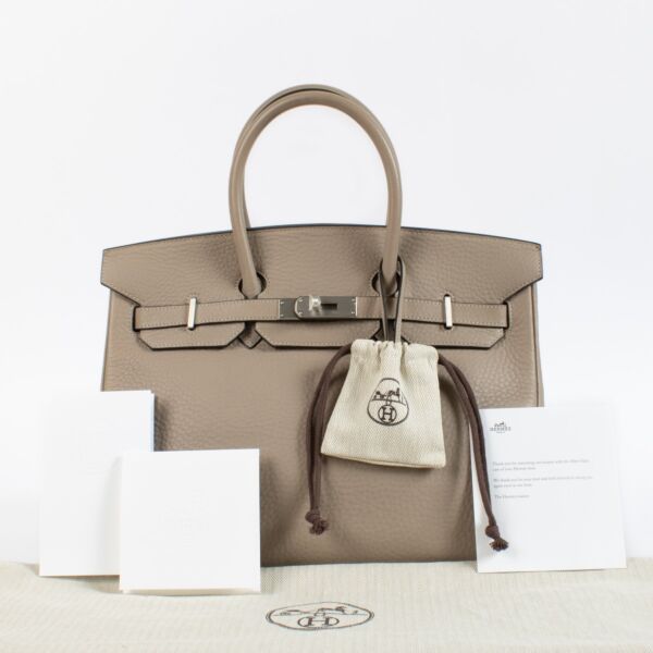 Hermès Birkin 35 Gris Tourterelle Fjord BPHW