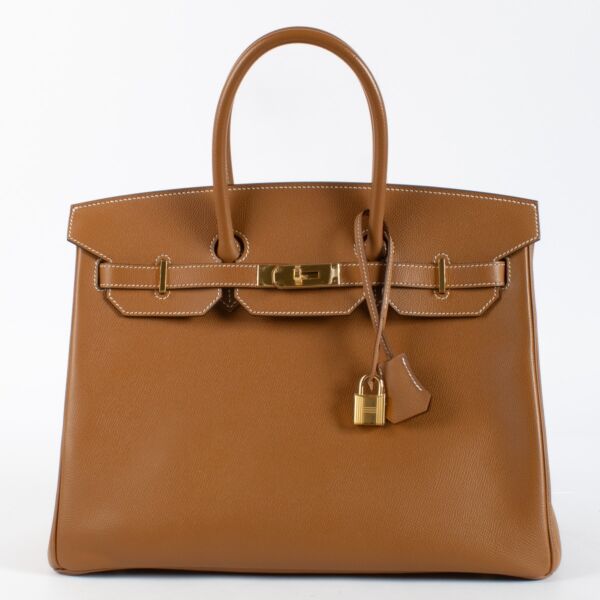 Hermès Birkin 35 Gold Epsom GHW
