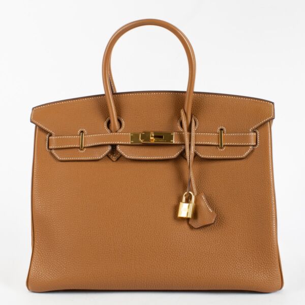 Hermès Birkin 35 Gold Togo GHW